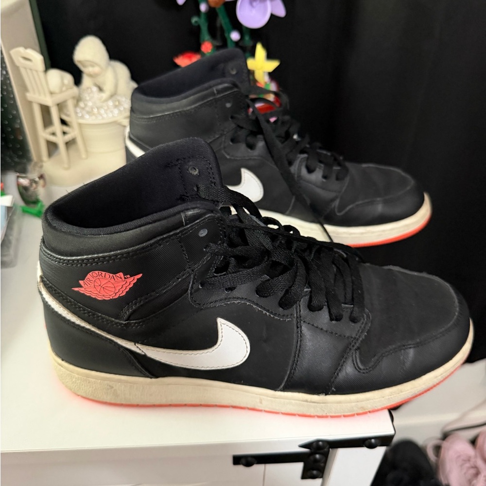 Nike Jordan Black and Gray Sneakers